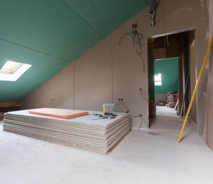 Attic drywall Etobicoke